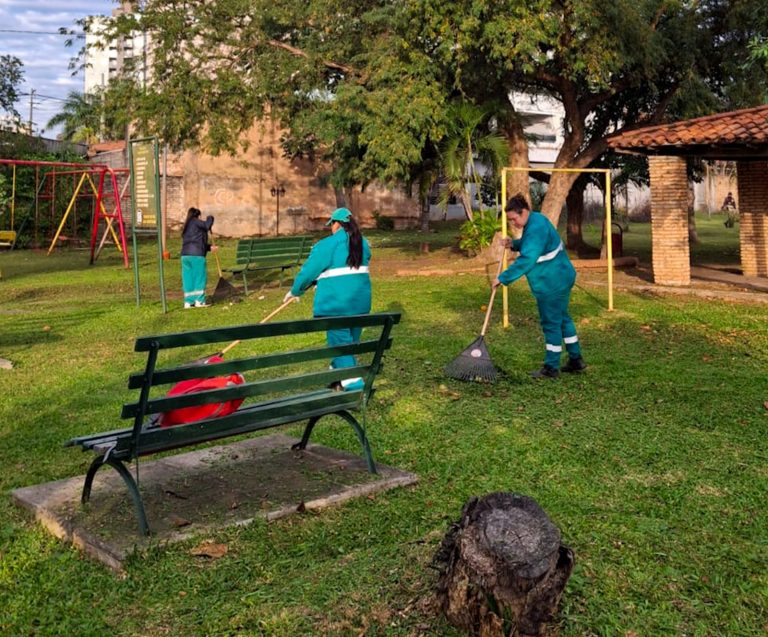 La Dirección de Servicios Urbanos prioriza constantemente el cuidado de los espacios de esparcimiento