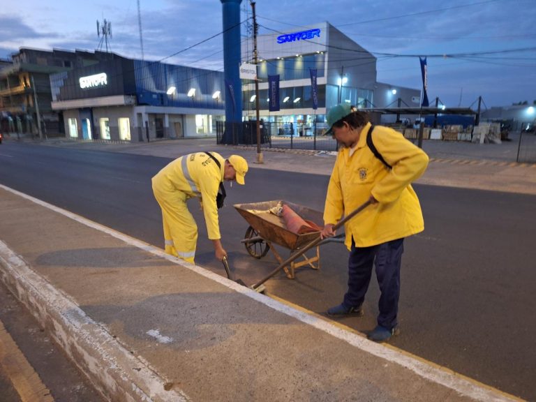 La Capital del Paraguay se prepara para los Juegos Panamericanos Junior Asunción 2025 con intensos operativos de limpieza y embellecimiento urbano