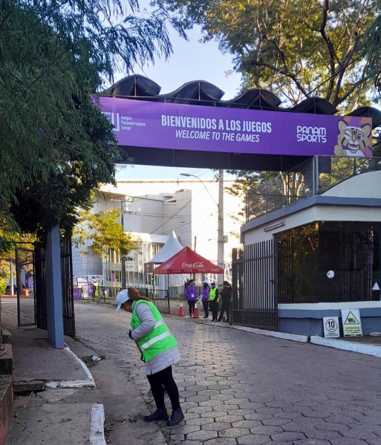 Dirección de Servicios Urbanos garantiza la limpieza permanente en las sedes de los Juegos Panamericanos Junior ASU2025