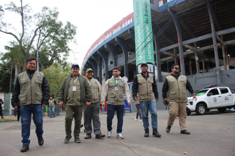 En marcha operativo especial de la Municipalidad de Asunción de cara al partido Paraguay versus Ecuador en el estadio Defensores del Chaco