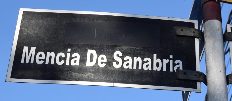Asunción recuerda con una calle a la intrépida Doña Mencia Calderón de Sanabria