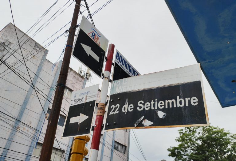 La calle 22 de Setiembre recuerda la histórica batalla de Curupayty dirigida por el glorioso general José Eduvigis Díaz