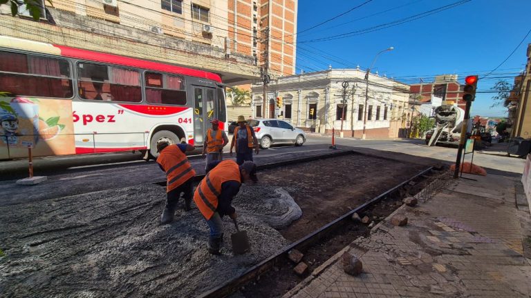 Plan Vial Asu “400 Cuadras”: Municipalidad intensifica trabajos sobre la calle General Díaz con mejoras estructurales de alto impacto