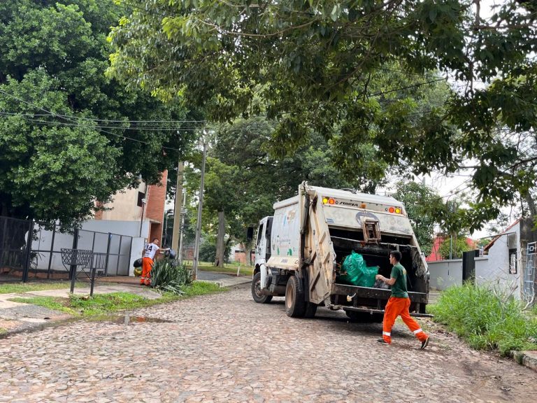 Recolección de residuos domiciliarios alcanza cobertura total en Asunción y se consolida con flota operativa de 20 camiones