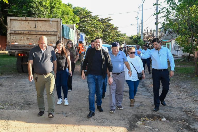 Intendente Bello verificó avances de obras estratégicas y anunció nuevas fases en el barrio San Pablo