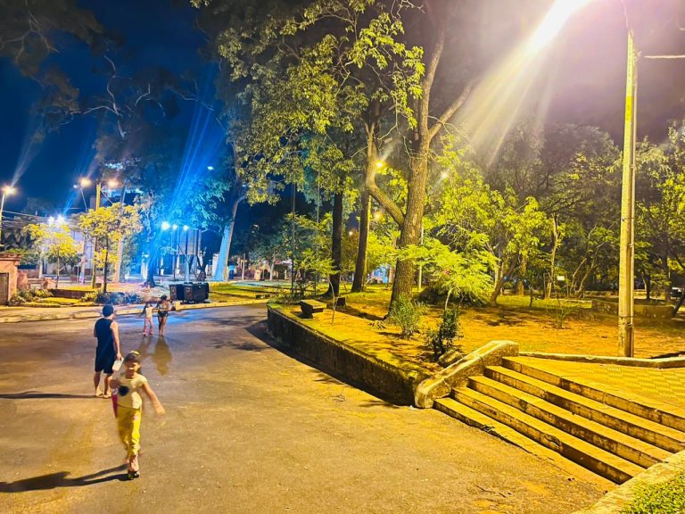 Más luz, más seguridad y más vida para el Parque Carlos Antonio López