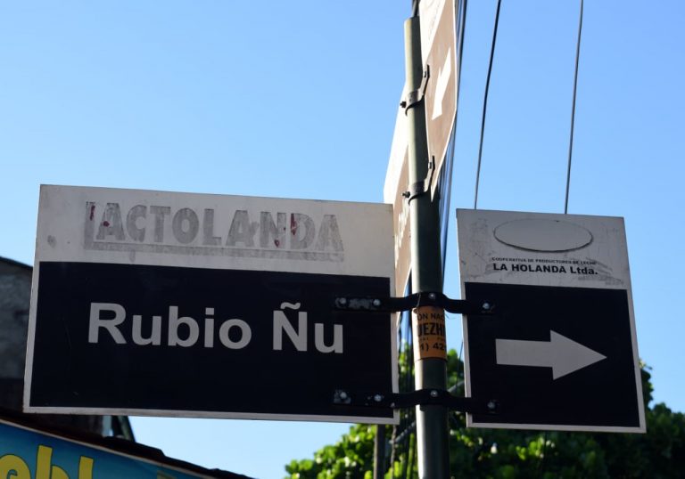 Una calle de Asunción se denomina Rubio Ñu, recordatorio erróneo del lugar donde se desarrolló la batalla de Acosta Ñu