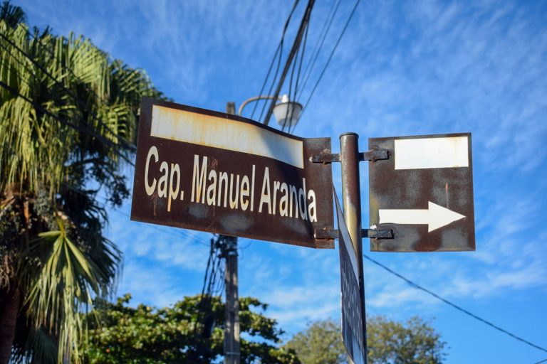 La calle Capitán Aranda recuerda al último jefe del Batallón 40, creado en Asunción durante la Guerra de la Triple Alianza