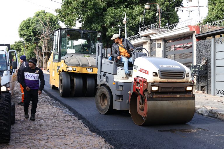 Asunción avanza con obras en 22 frentes para recuperar sus calles y transformar la ciudad