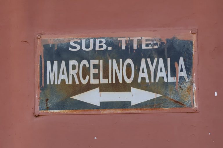 Una calle de Asunción recuerda al Subteniente Marcelino Ayala, héroe de Yatay, degollado por negarse a empuñar la espada contra su país