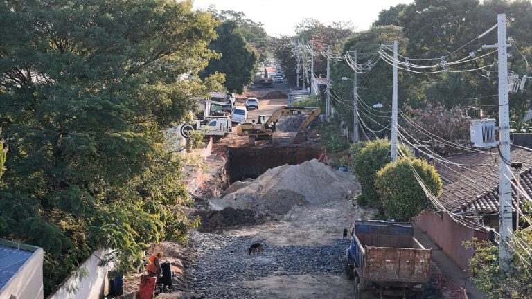Avanzan las obras de desagüe pluvial en Asunción