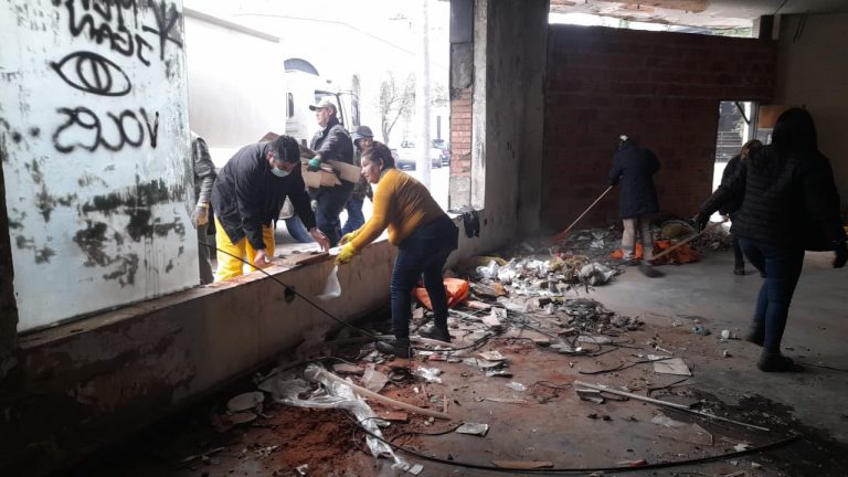 Se intervino inmueble abandonado del ex club nocturno “Playboy”