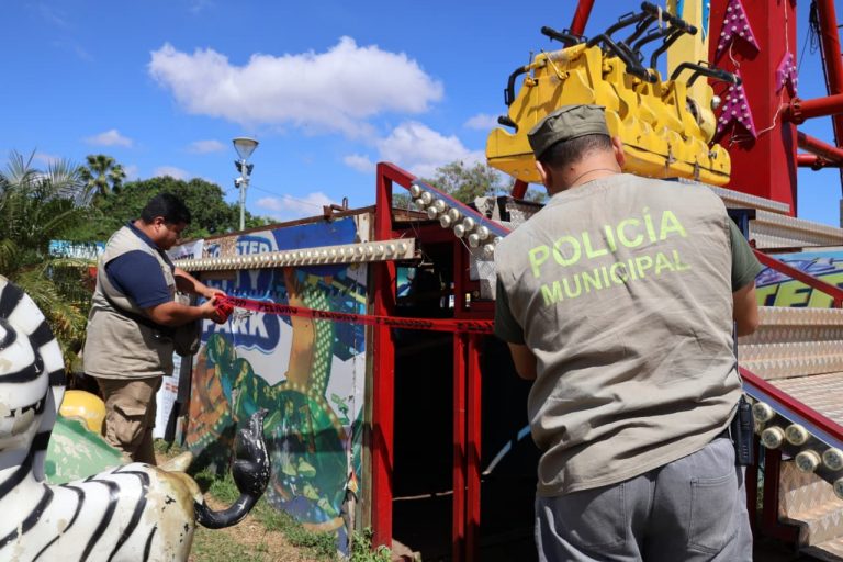 Municipalidad clausura City Park por operar sin permisos y contar con instalaciones que representaban riesgos para la ciudadanía