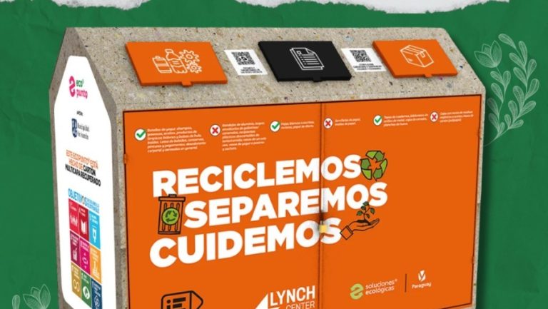 Asunción impulsa el reciclaje con nuevos ecopuntos para la recolección de materiales reutilizables